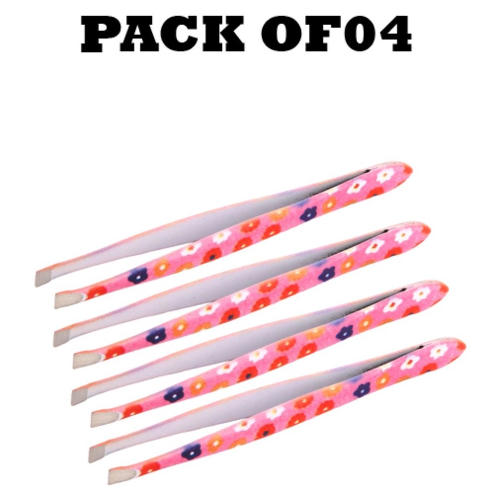 Forgica Professional Stainless Steel Paper Tweezers Pack of 04